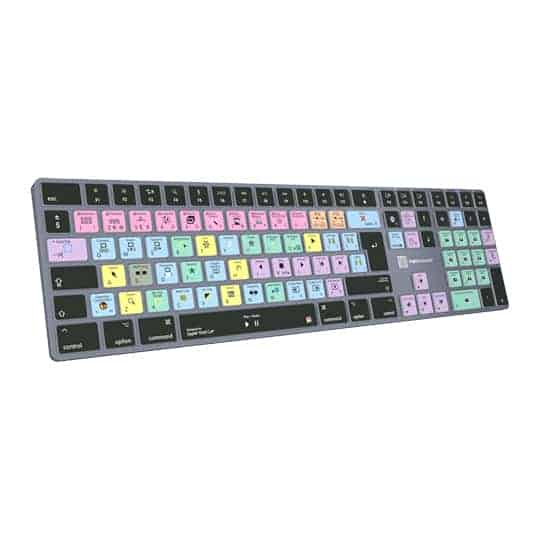 Logickeyboard Titan Final Cut Pro X Wireless Mac Keyboard